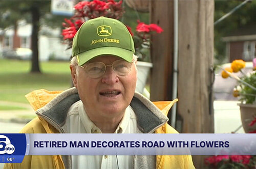 WEWS recognizes Jennings resident for beautifying community with flowers