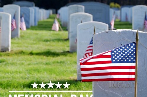 Remember and honor on Memorial Day